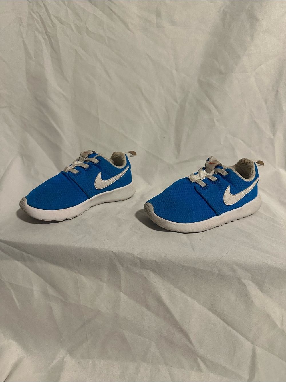 Nike Kids Blue and White Athletic Sneakers